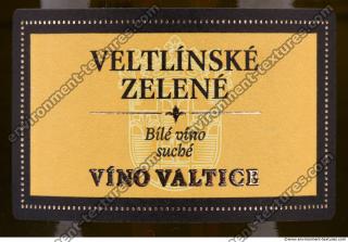 Photo Texture of Alcohol Label 0003